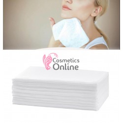 Servetele din bumbac pentru cosmetica si make-up  80 bucati SVT002 Albe